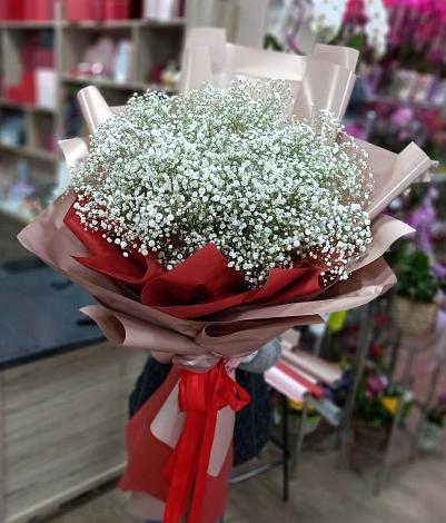 Букет цветов из: Гипсофила в Харовске
