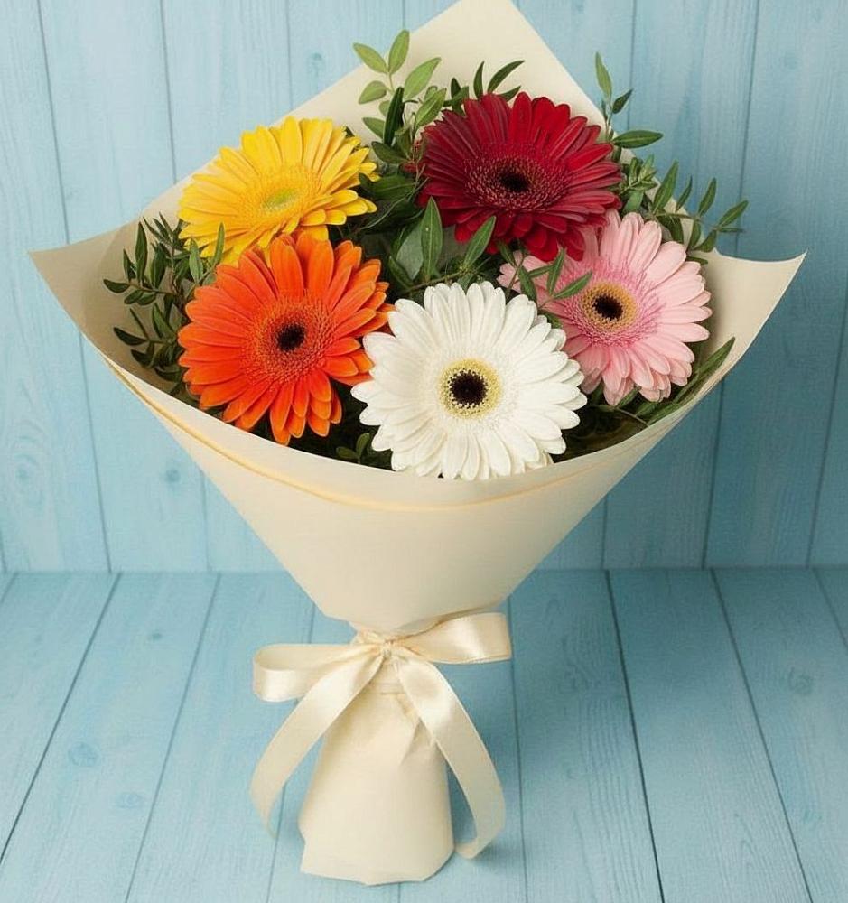 Букет цветов из: Герберы в Харовске