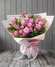 Букет Розовый кустик #REPLACE_PRED# Харовске