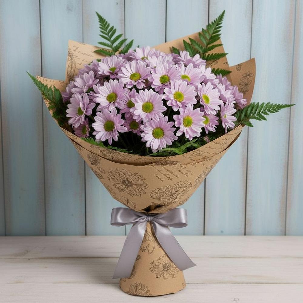 Букет цветов из: Хризантемы в Харовске