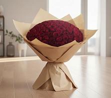 Букет 101 Красная роза #REPLACE_PRED# Харовске