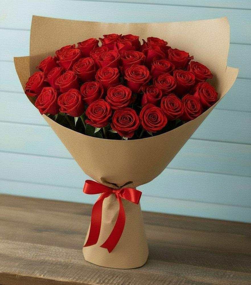 Букет Красные розы Милано в Харовске