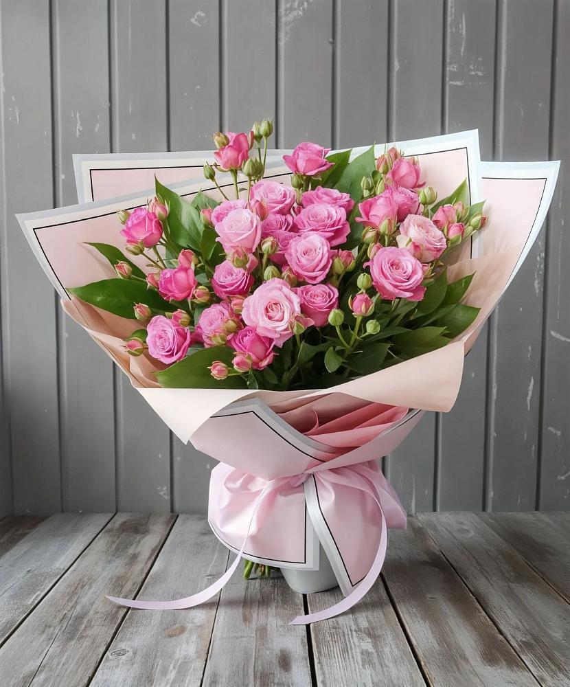 Букет Розовый кустик в Харовске
