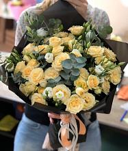 Букет цветов из:  Розы и Лизиантусы #REPLACE_PRED# Харовске