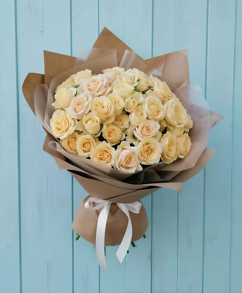 Букет Кремовое облако в Харовске